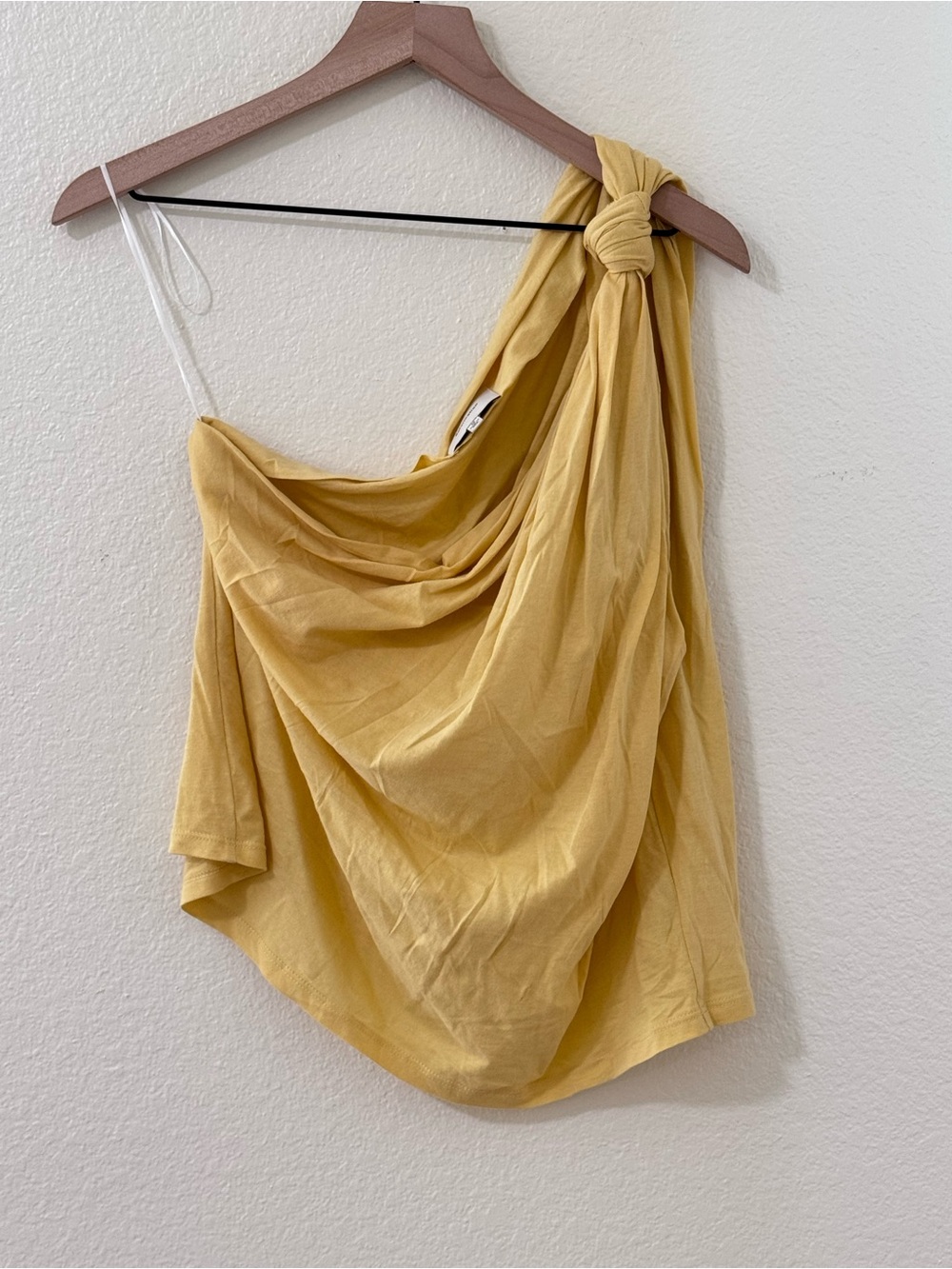 Reformation Yellow one shoulder top - Picture 2 of 4
